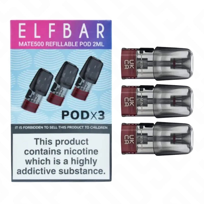 Elf Bar Mate 500 Replacement Refillable Pods