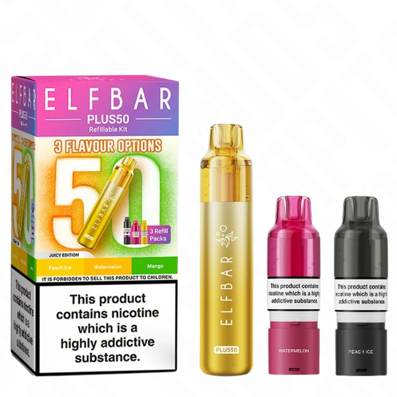 Elf Bar Plus50 Prefilled Pod Vape Kit Elf Bar