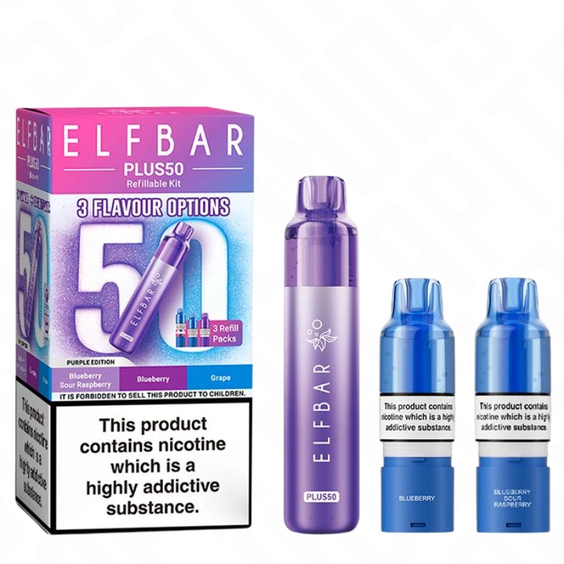 Elf Bar Plus50 Prefilled Pod Vape Kit Elf Bar