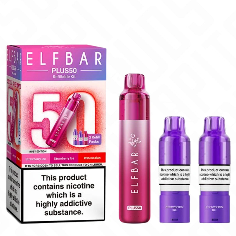 Elf Bar Plus50 Prefilled Pod Vape Kit Elf Bar