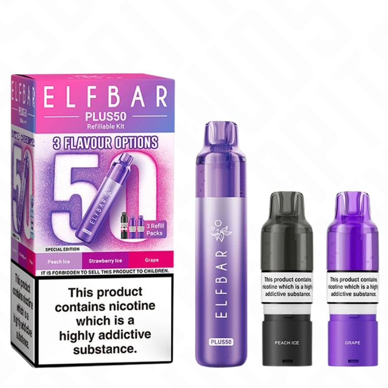 Elf Bar Plus50 Prefilled Pod Vape Kit Elf Bar