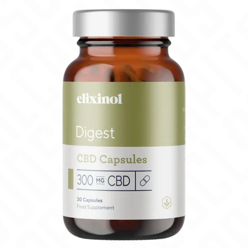 Elixinol 300mg CBD Digest Capsules (30 Caps)