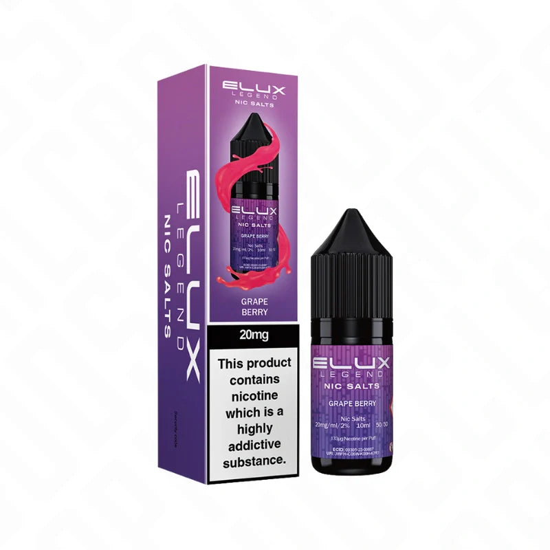 Elux Nic Salts - Grape Berry