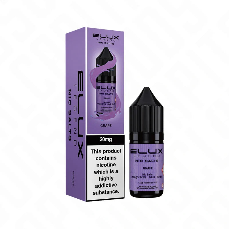 Elux Nic Salts - Grape