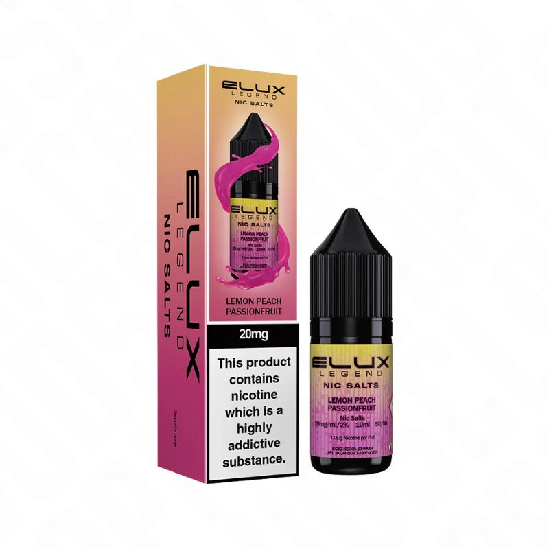 Elux Nic Salts - Lemon Peach Passionfruit