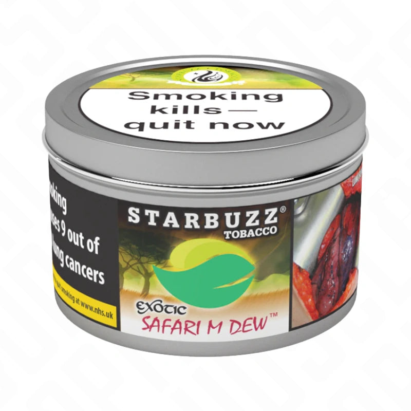 Starbuzz Shisha Tobacco - Melon Dew (Safari M Dew) 200g