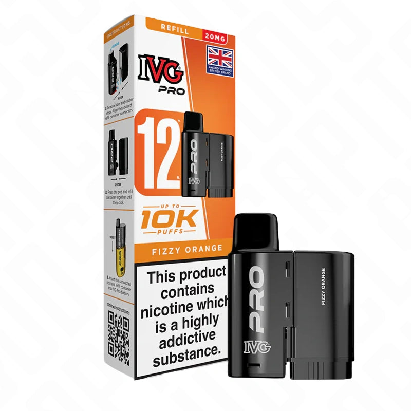 IVG Pro 12 Prefilled Replacement Pods (20mg)
