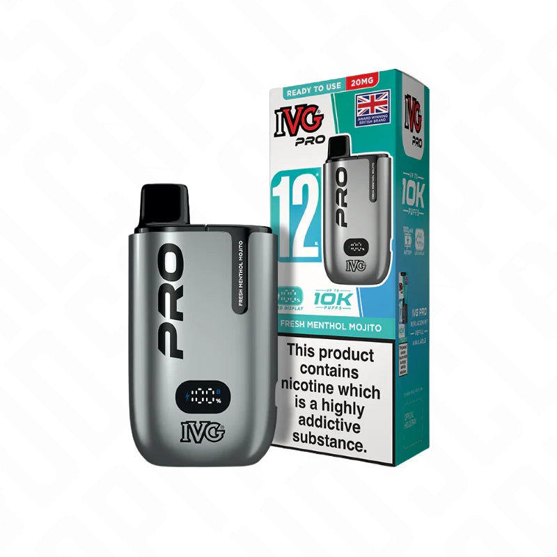 I VG Pro 12 10K Prefilled Pod Vape Kit (20mg)