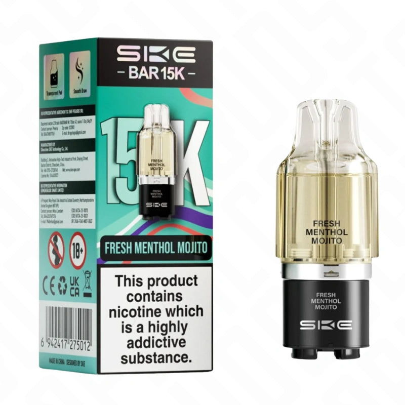 SKE Bar 15K Prefilled Replacement Pods
