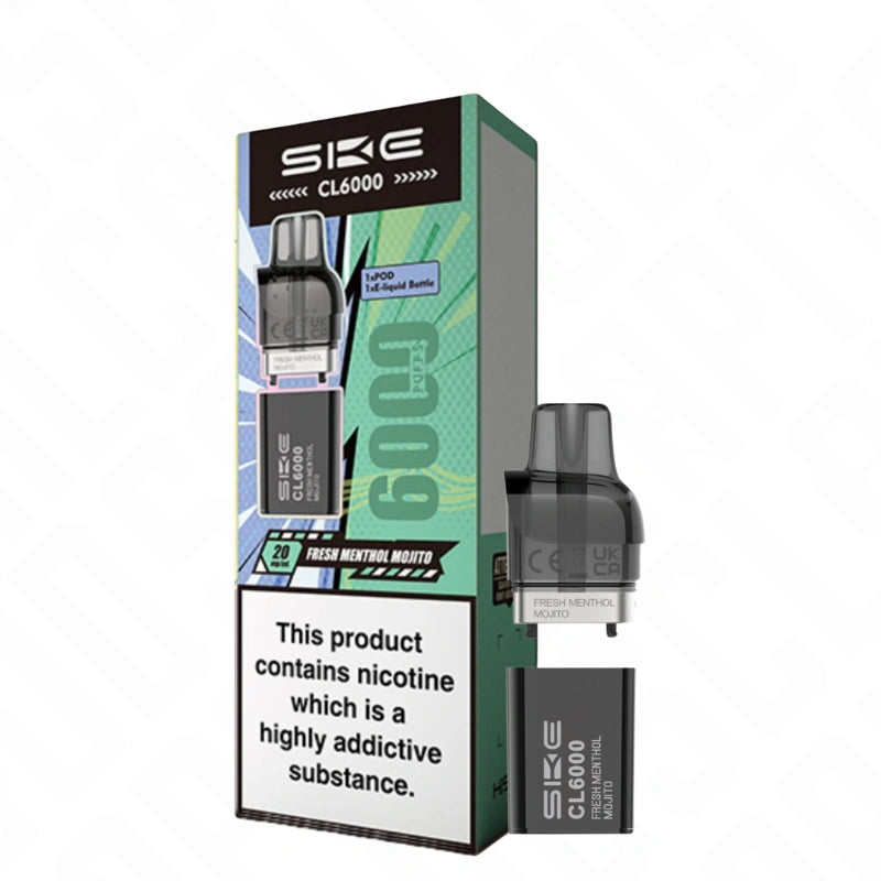 SKE Crystal CL6000 Replacement Pods SKE