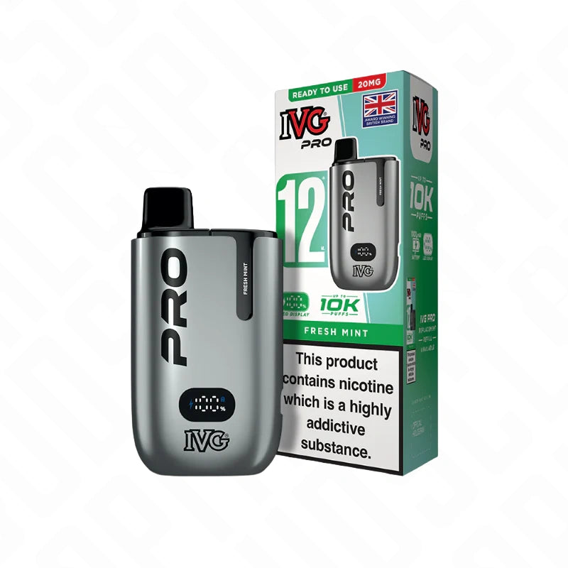I VG Pro 12 10K Prefilled Pod Vape Kit (20mg)