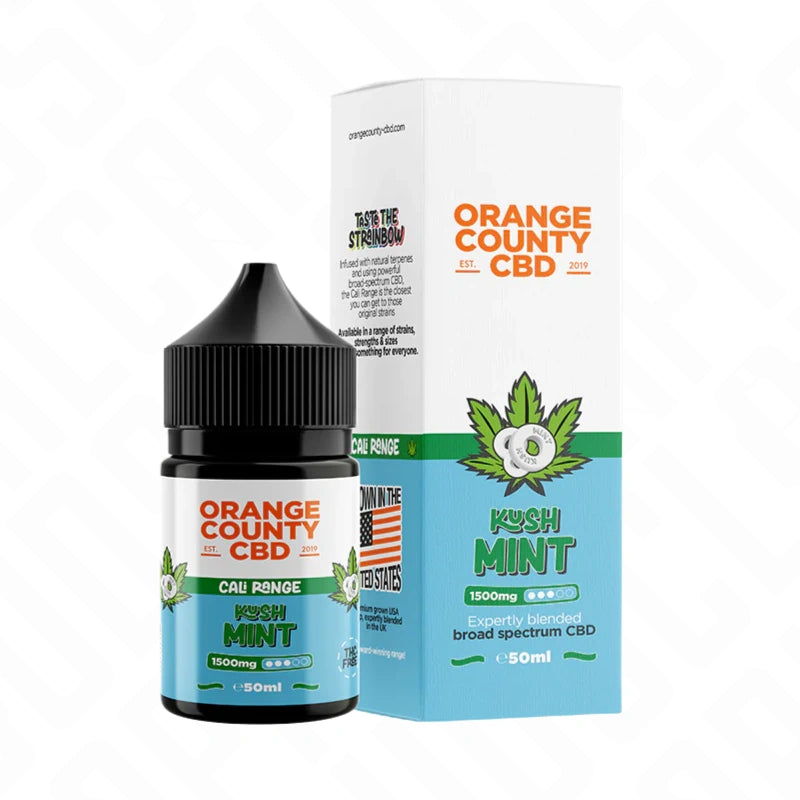 Orange County CBD Cali Range 1500mg CBD E-Liquid