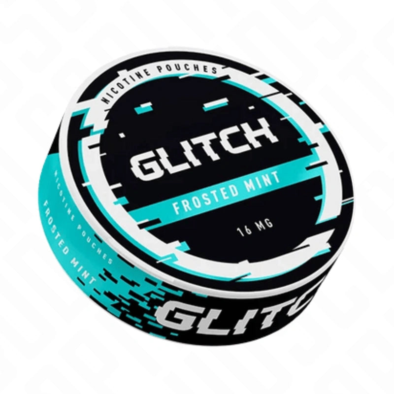 Glitch Regular 16mg Nicotine Pouches N.G.P Tobacco