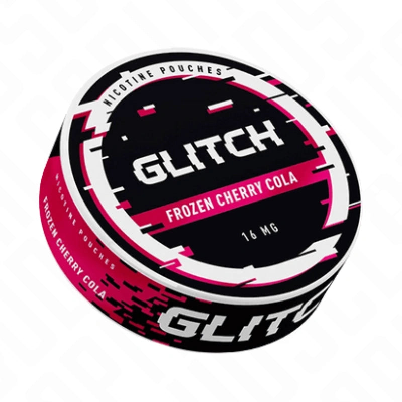 Glitch Regular 16mg Nicotine Pouches N.G.P Tobacco