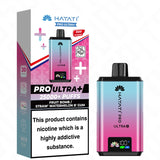 Hayati Pro Ultra Plus 25K Fruit Bomb and Straw’ Watermelon B’Gum vape pod kit device
