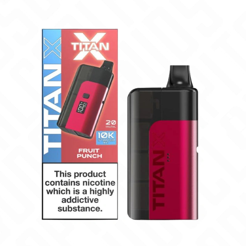 Titan X 10K Prefilled Pod Vape Kit
