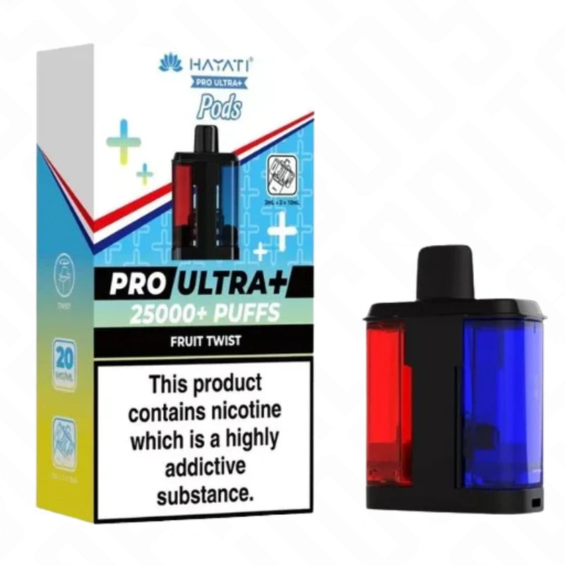 Hayati Pro Ultra Plus 25K Replacement Pods + Refills