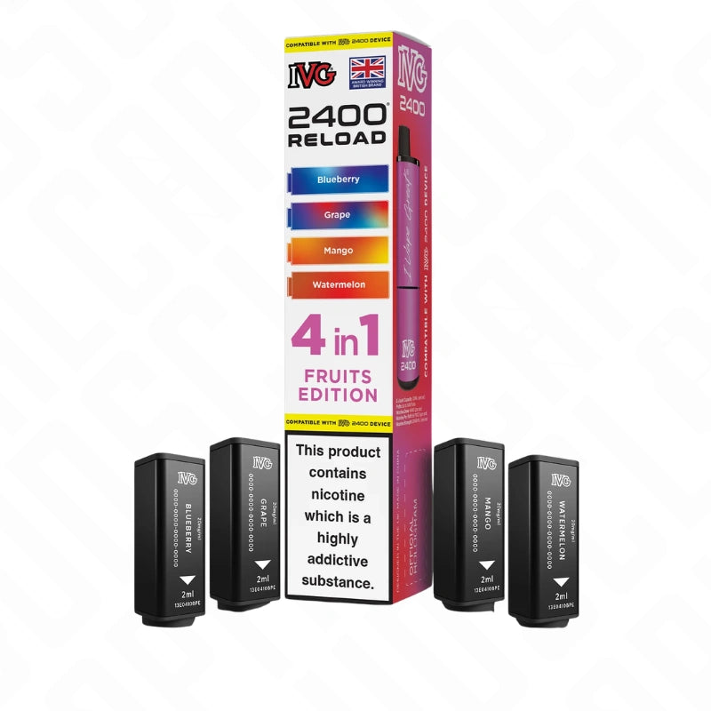 IVG 2400 Reload Multi Edition Prefilled Pods