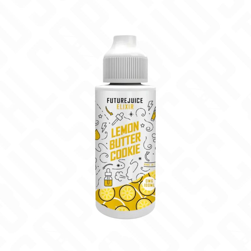 Future Juice Elixir Shortfill - Lemon Butter Cookies Future Juice