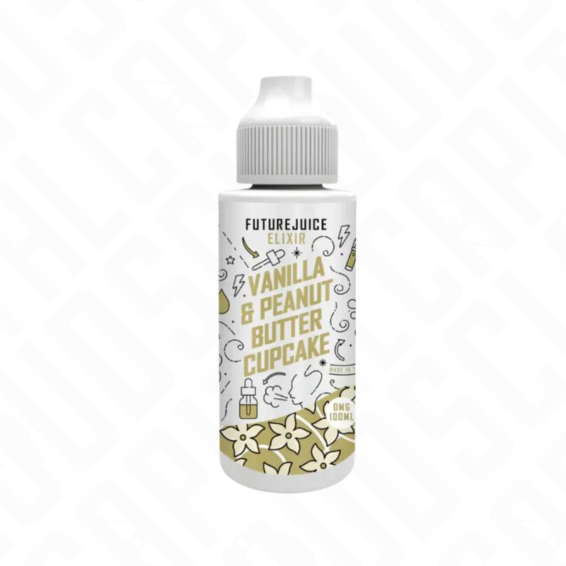 Future Juice Elixir Shortfill - Vanilla & Peanut Butter Cupcake Future Juice