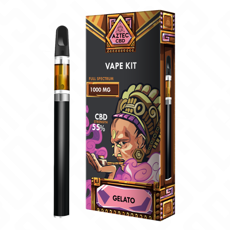Aztec CBD 1000mg Vape Kit