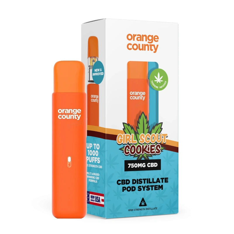 Orange County CBD Pod Vape Kit Capital Clouds Orange County CBD Pod Vape Kit Capital Clouds