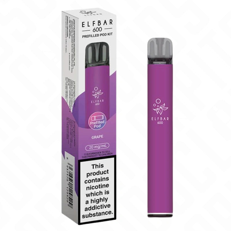 Elf Bar 600 Prefilled Pod Vape Kit Elf Bar
