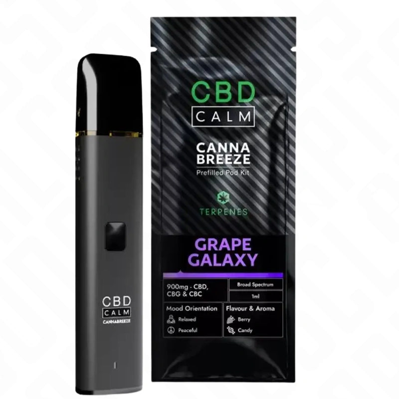 CBD Calm Cannabreeze 900mg Prefilled Vape Pod Kit