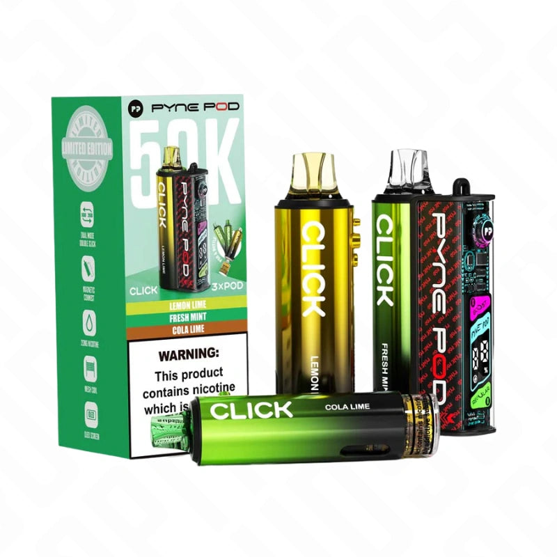 Pyne Pod Click 50K Prefilled Pod Vape Kit Pyne Pod