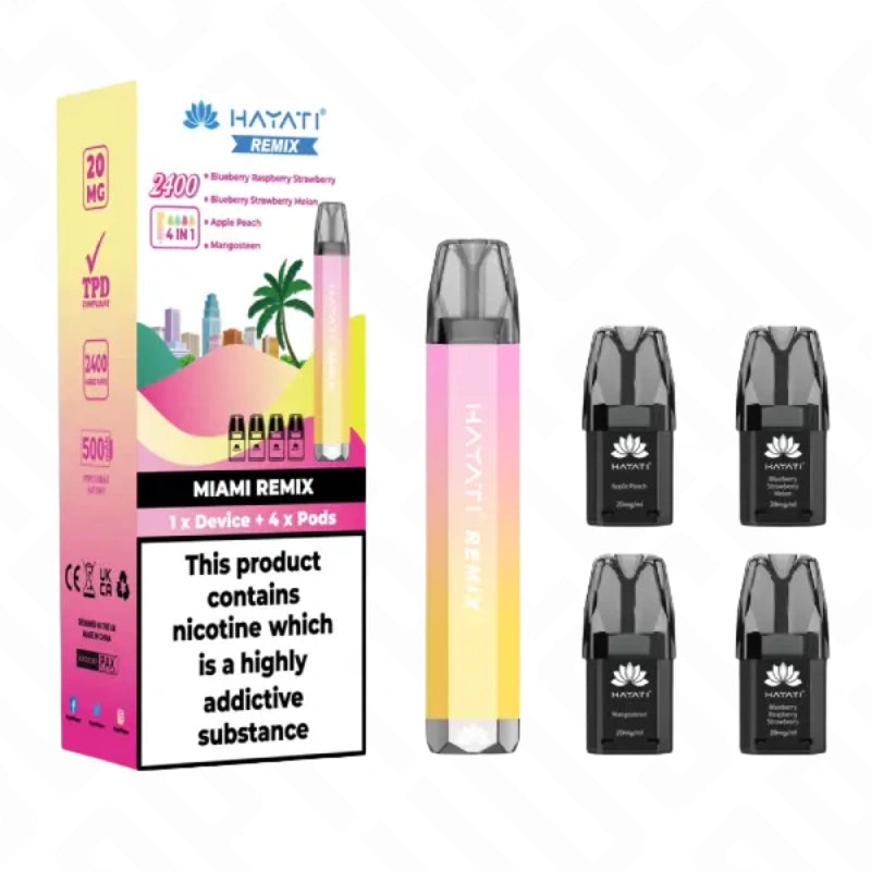 Hayati Remix 2400 Prefilled Pod Kit