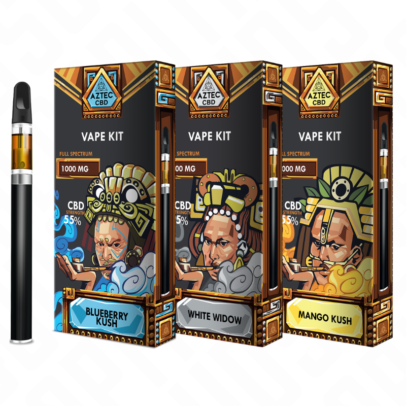 Aztec CBD 1000mg Vape Kit