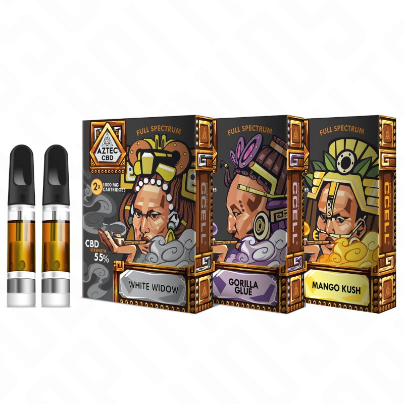 Aztec CBD 1000mg Replacement Pods