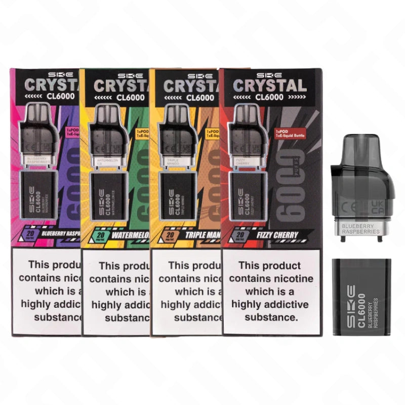 SKE Crystal CL6000 Replacement Pods SKE