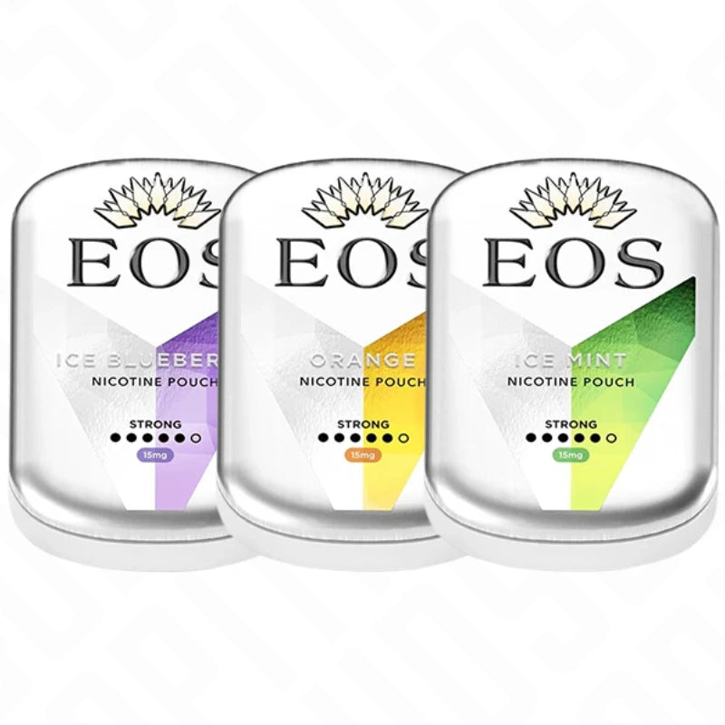EOS Strong 15mg Nicotine pouches - 20 Pouches EOS