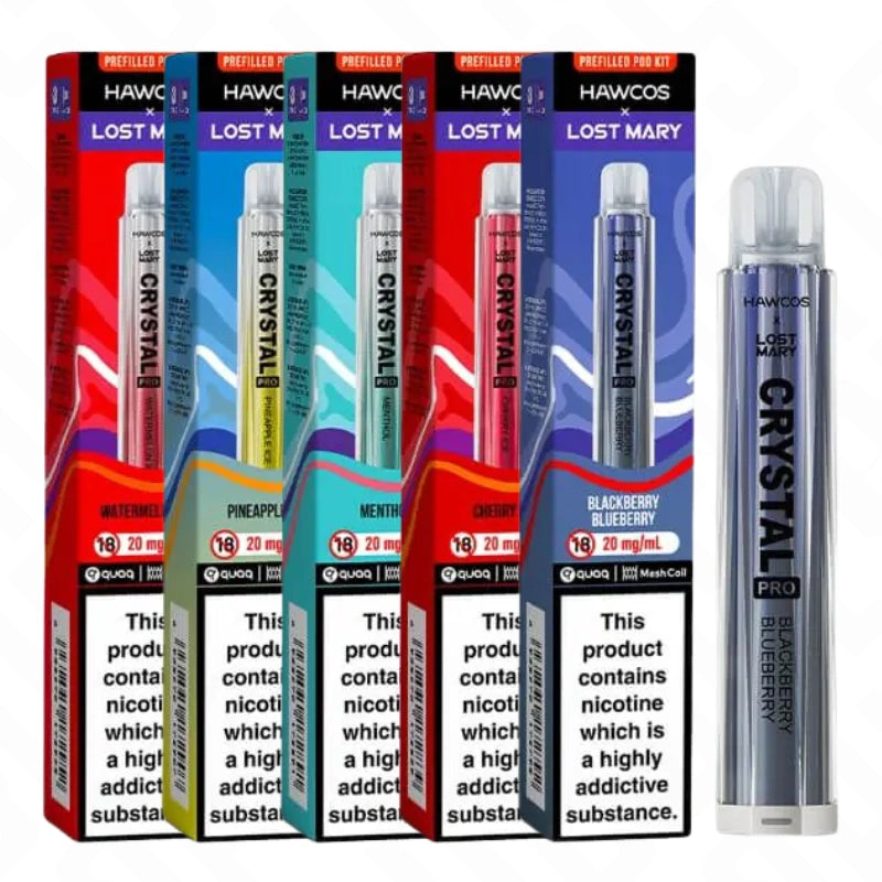 Hawcos x Lost Mary Crystal Pro Prefilled Vape Pod Kit