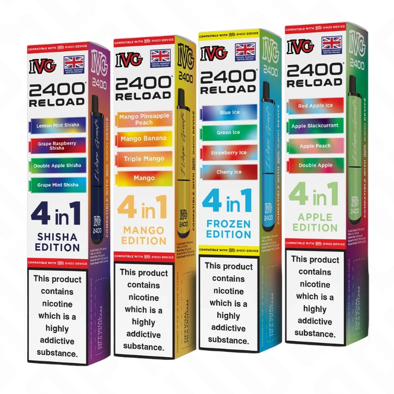 IVG 2400 Reload Multi Edition Prefilled Pods