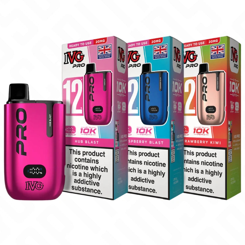 I VG Pro 12 10K Prefilled Pod Vape Kit (20mg)