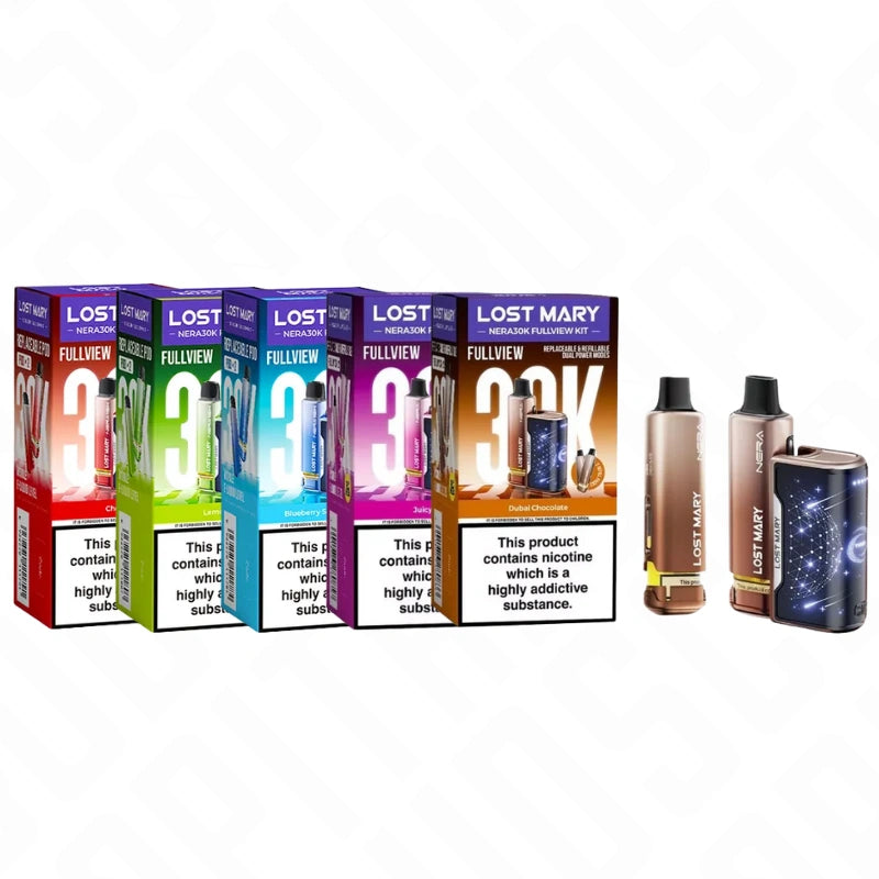 Lost Mary Nera 30K Single Flavour Prefilled Vape Pod Kit Lost Mary