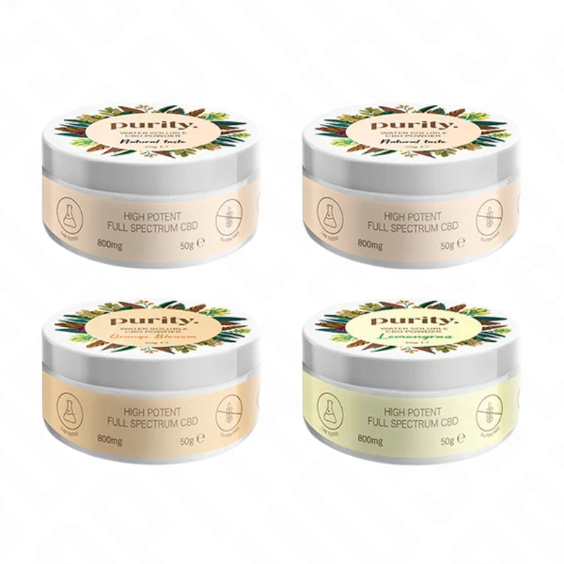 Purity 800mg Full-Spectrum High Potency CBD Water Soluble Powder 50g