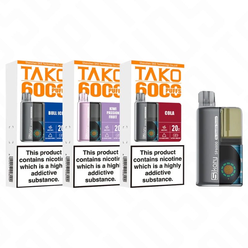 Sikary Tako SP6000 Prefilled Pod Vape Kit