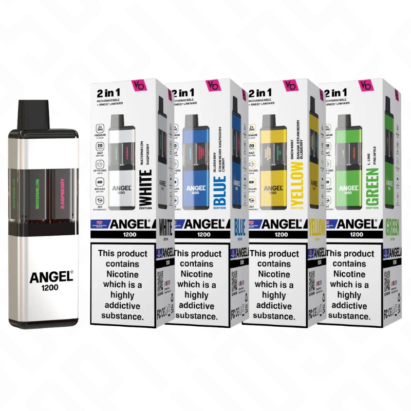 Angel 1200 2in1 By Vapes Bar Dual Prefilled Pod Kit