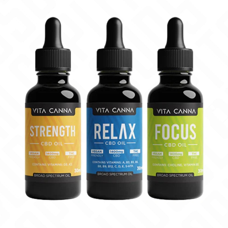 Vita Canna Broad Spectrum 1400mg Functional CBD C8 MCT Oil