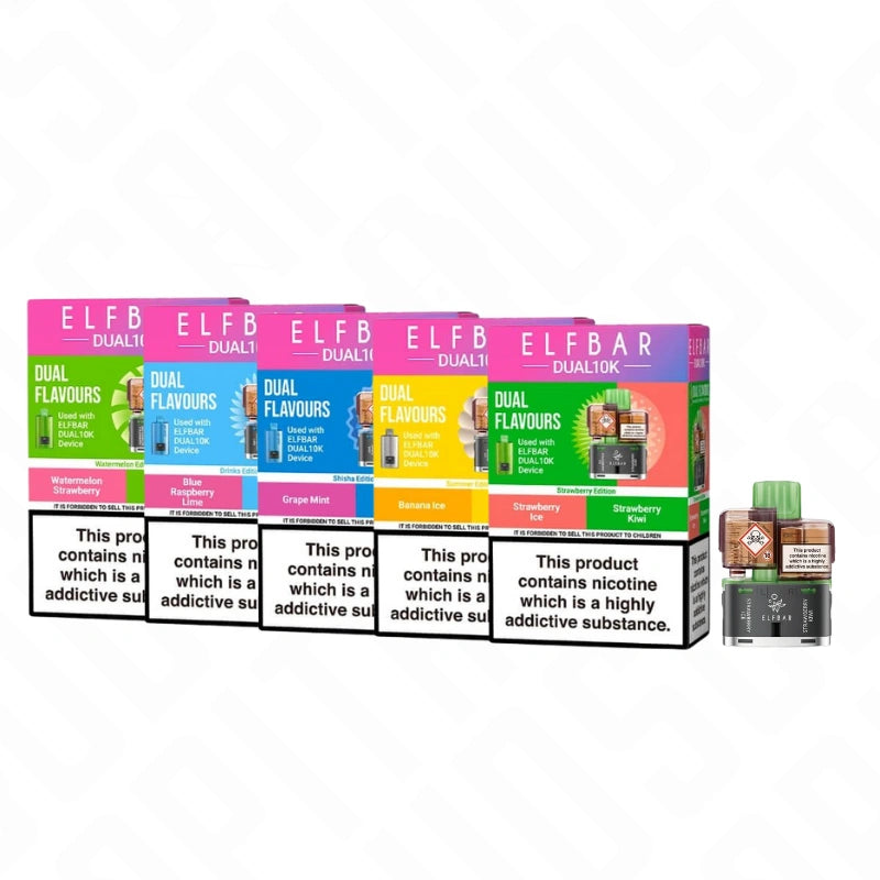 Elfbar Dual 10K Prefilled Replacement Pods Elf Bar