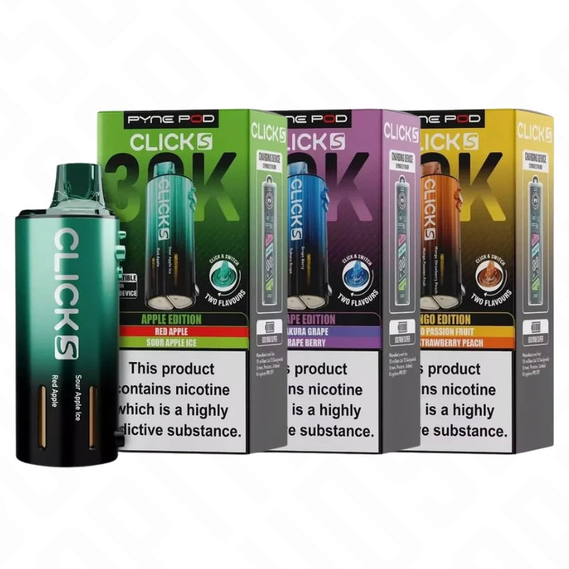Pyne Pod Click S 30K Replacement Pod + Refill