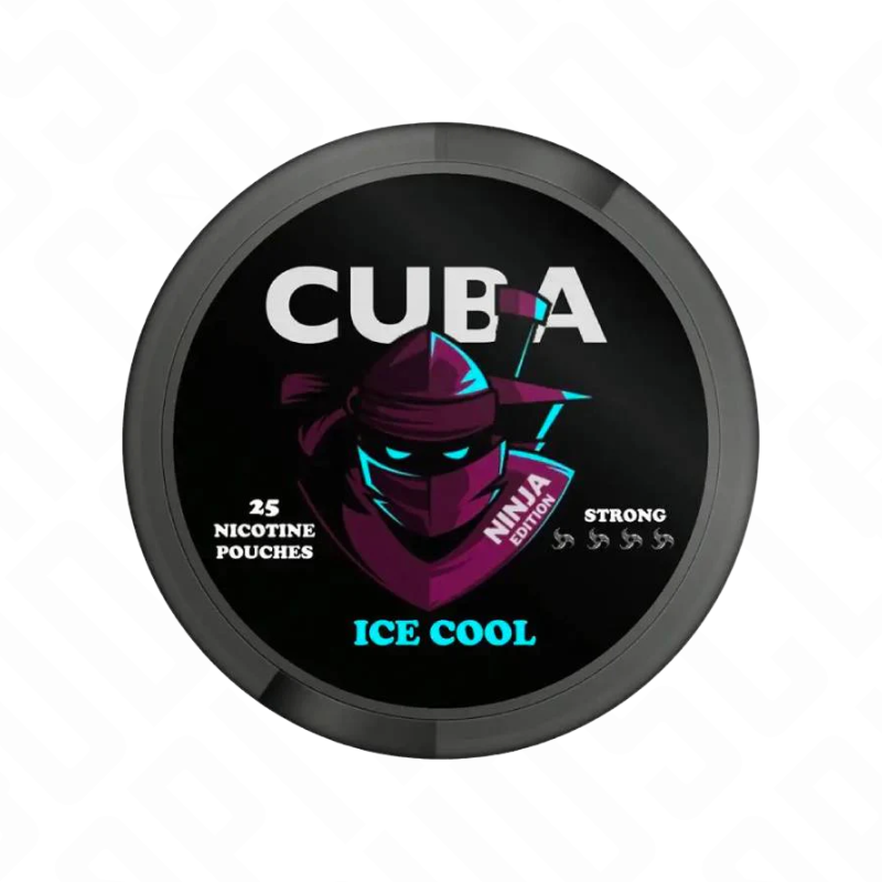 CUBA Ninja 30mg Nicotine Pouches Nicotobacco Factory