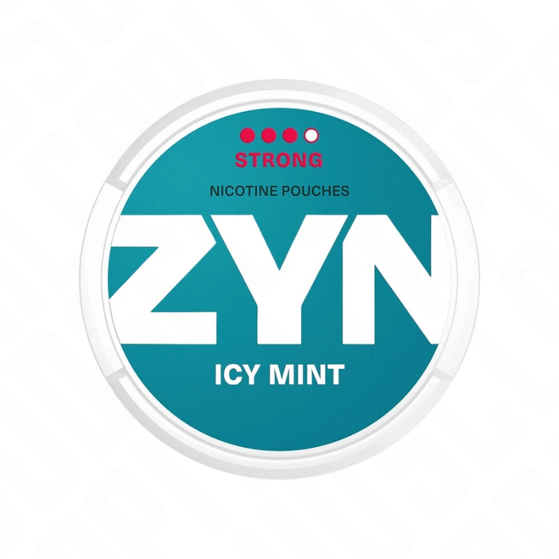 Zyn Regular 9.5mg Nicotine Pouches Icy Mint Philip Morris