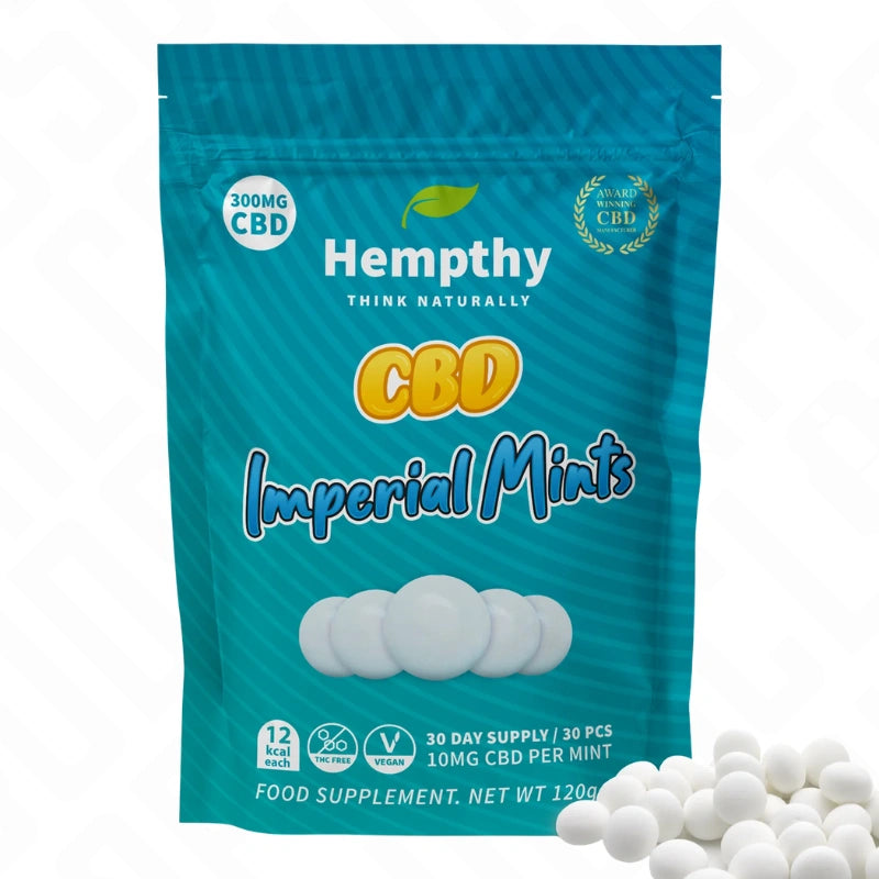 Hempthy 300mg CBD Gummies Pouch
