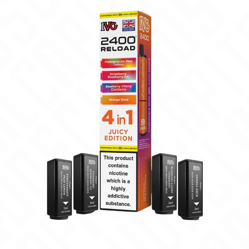 IVG 2400 Reload Multi Edition Prefilled Pods