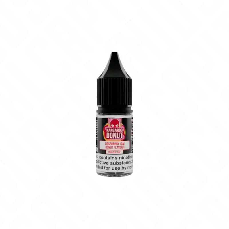 Kangaroo Raspberry Jam Donut 50/50 Nic Salt 10ml