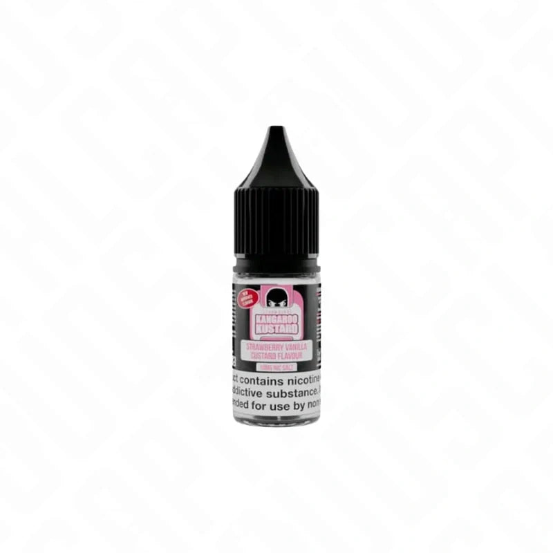 Kangaroo Strawberry Vanilla Custard 50/50 Nic Salt 10ml